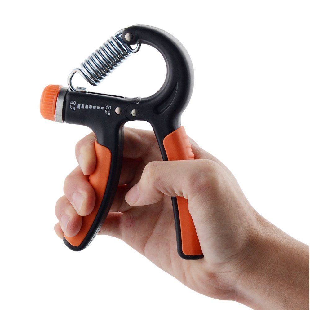 Hand Grip Strengthener Strength Trainer Adjustable Resistance 22 88 Lbs