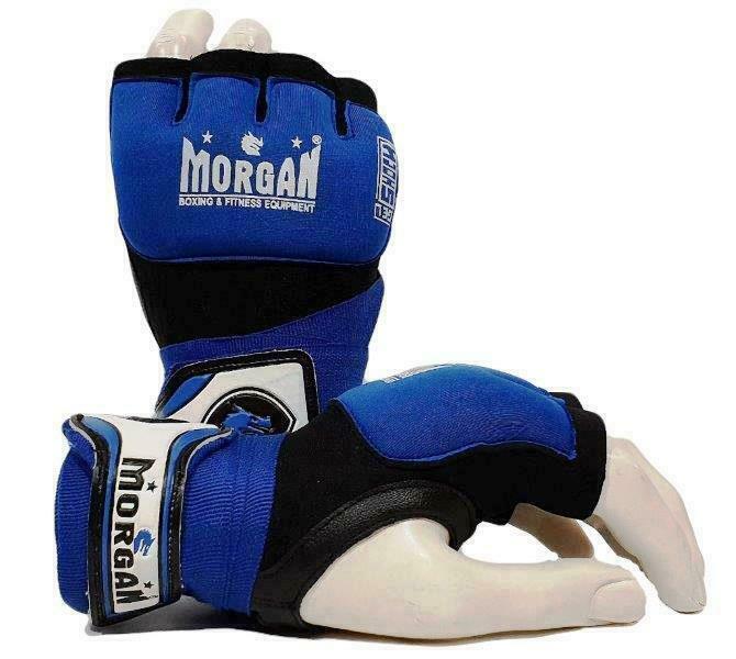 Boxing MMA Muay Thai Inner Gloves Morgan Sports Gel Injected Hand Wraps 