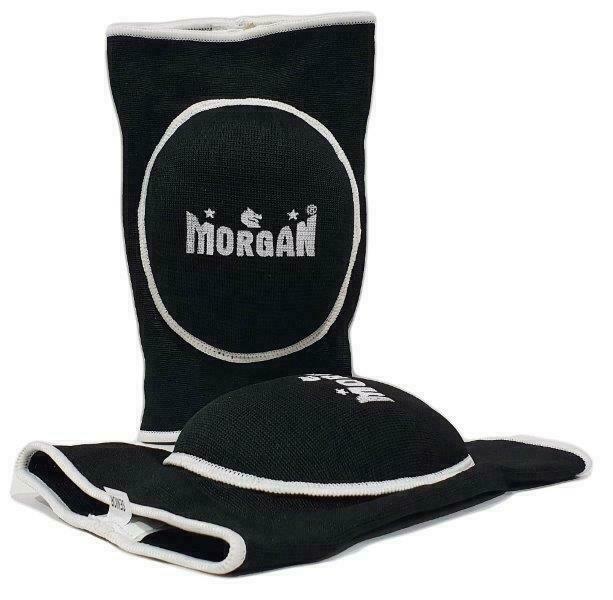 Pair Morgan Sports Wrestling MMA Muay Thai Protector Turtle Knee Guard 