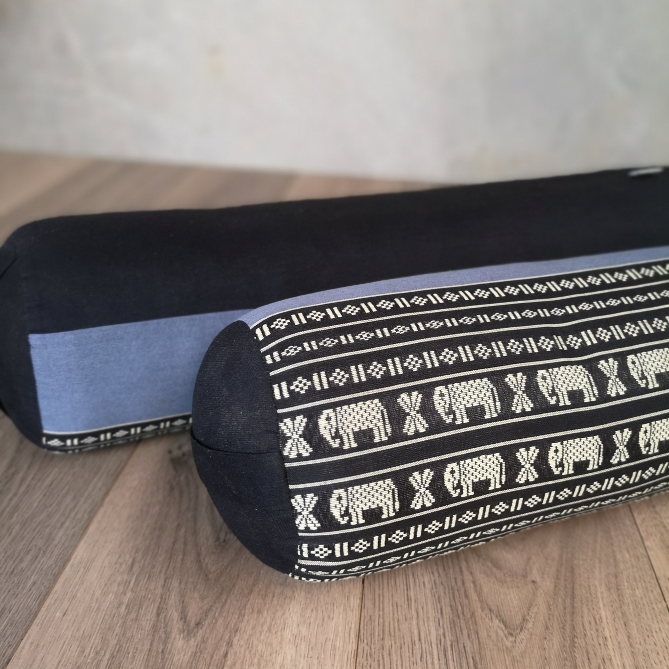 [MANGO TREES] Yoga Bolsters Block Meditation Round Cushion Natural