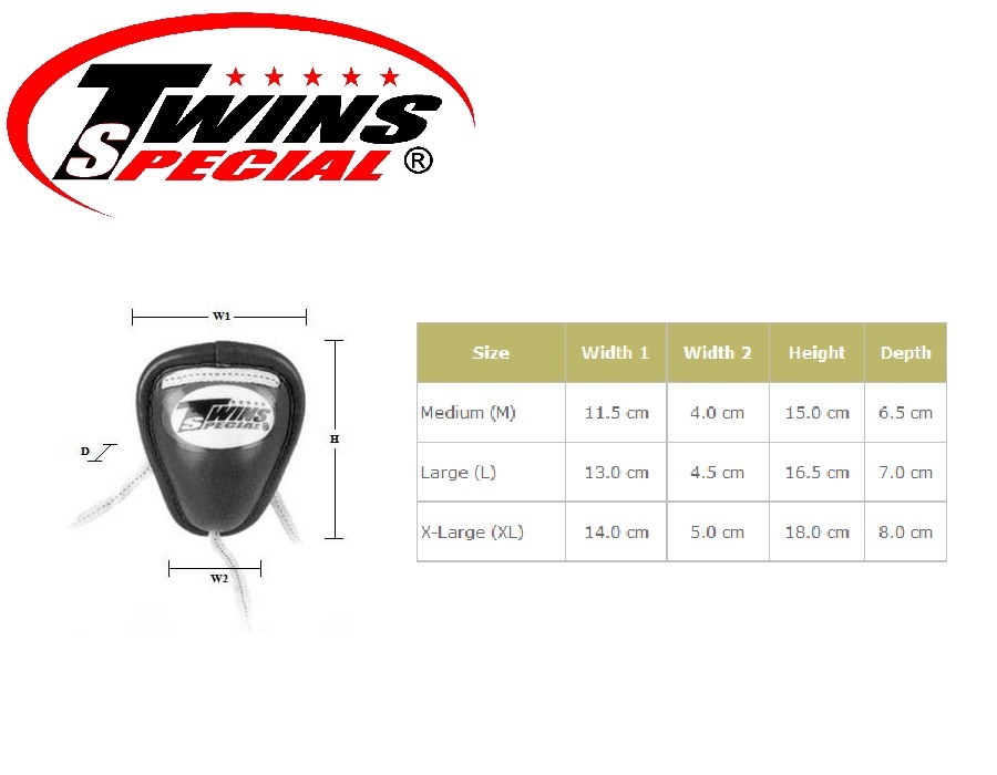 Twins Metal Pro Groin Guard Protector Cup MMA Boxing Abdo Muay Thai