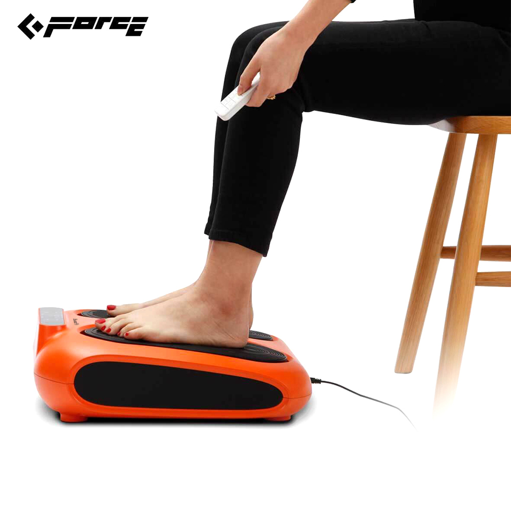Remote Control Vibration Foot Legs Back Massager Circulation Trainer ...