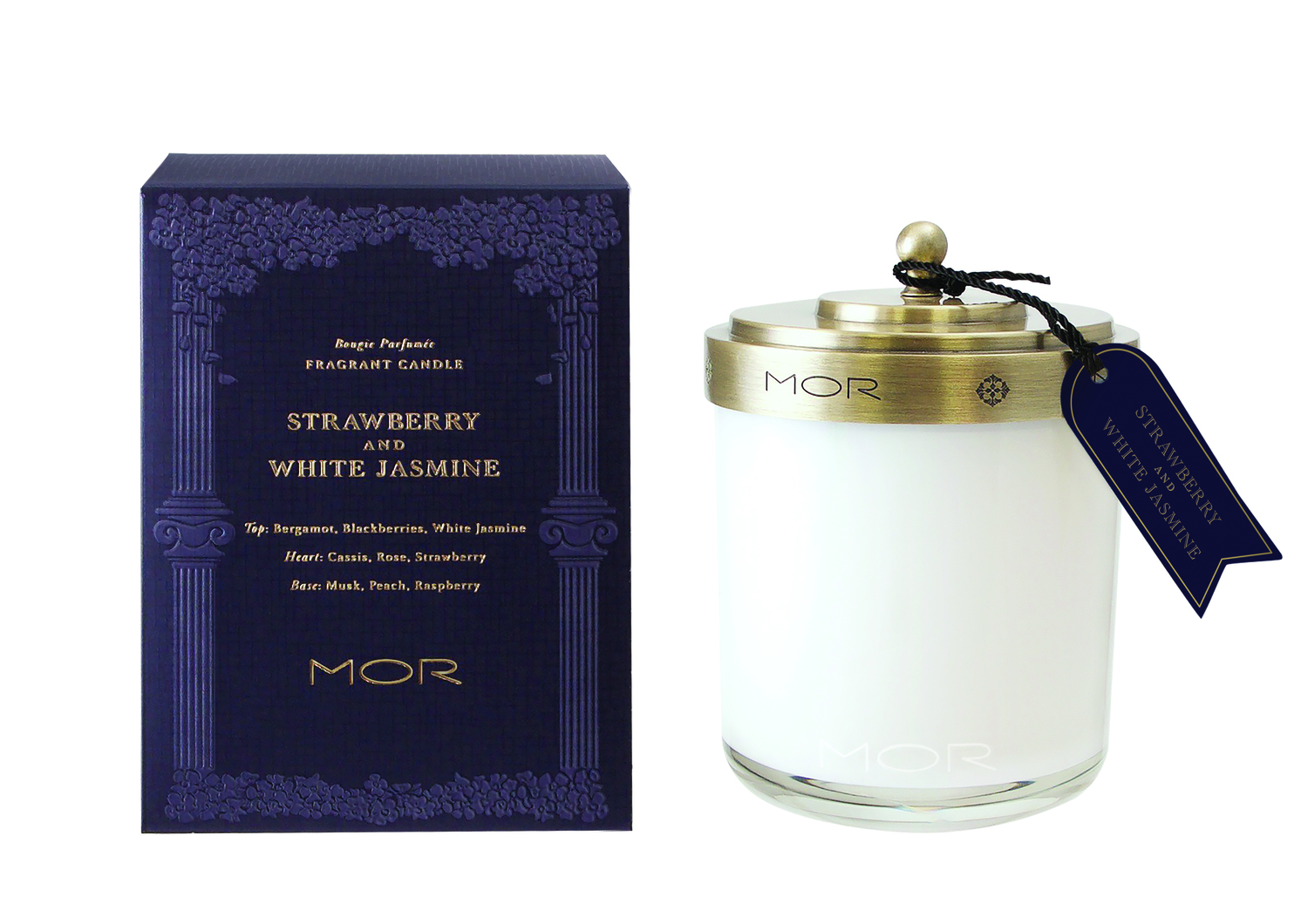 MOR Candle Strawberry & White Jasmine
