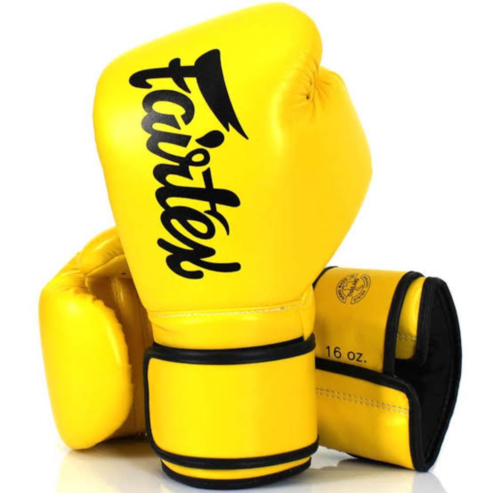 FAIRTEX-BGV14 Microfibre Boxing Gloves Muay Thai MMA Sparring 