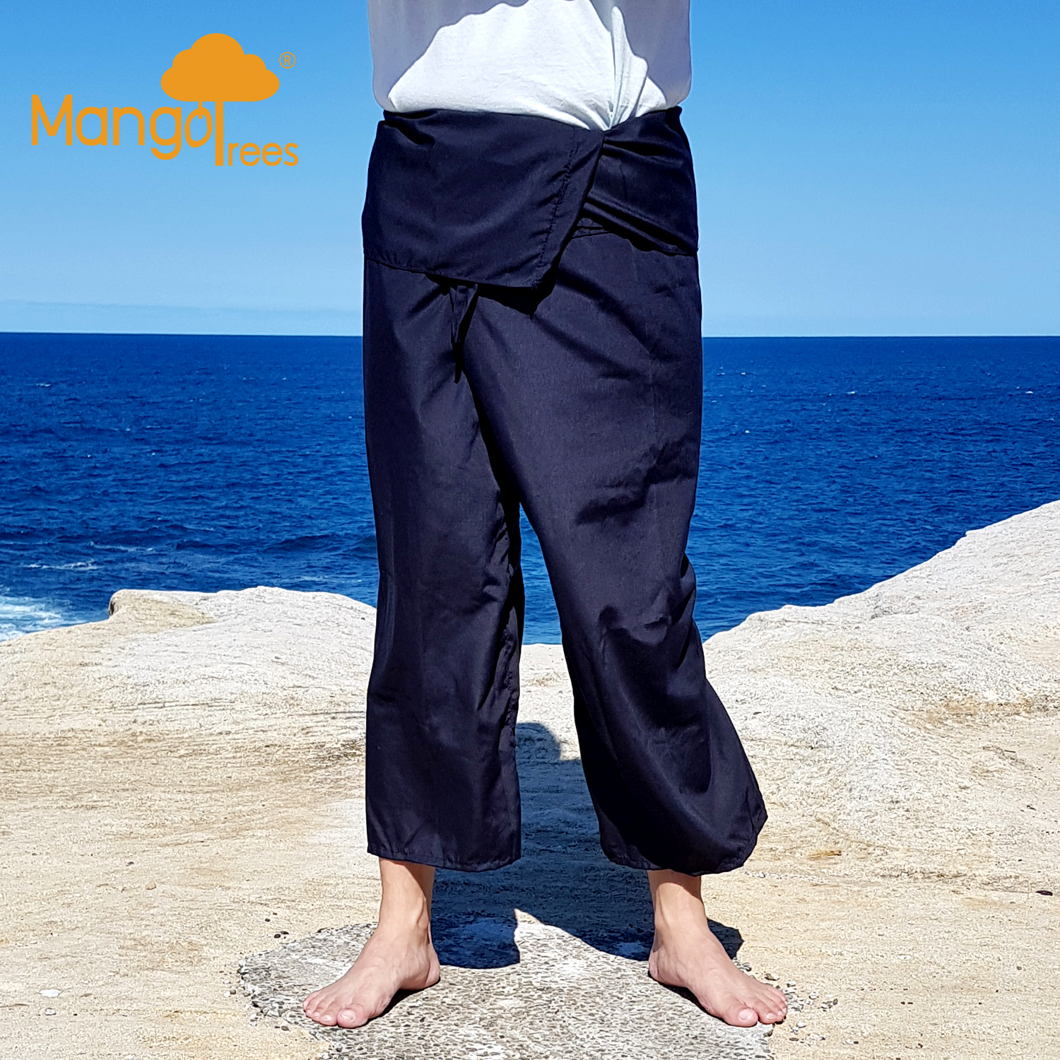 Multiuse unisex Thai fisherman pants with free size