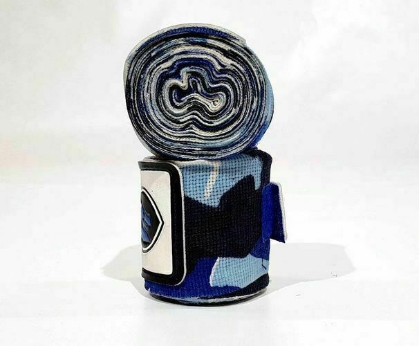 - Boxing MMA Muay Thai Combat Cotton Hand Wraps 4mtrs Morgan Sports Pair 