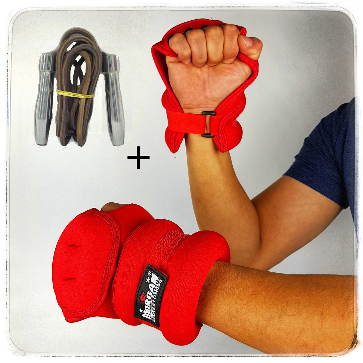 Shadow Boxing Gloves Muay Thai MMA Training[2Kg (Red)]