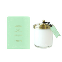 MOR Fragrant Candle 380G  Basil & Geranium