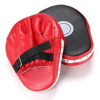 2pcs MMA Focus Punch Mitts PU Leather Kicking Palm Pads