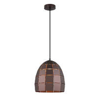 ARMIS: Retro Tiled Ellipse Shape Pendant Lights Coffee