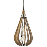 BONITO: Rustic Large Taupe Tear Drop Pendant Light 492mm Diameter