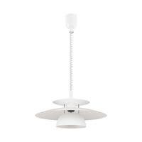 Brenda Adjustable Height Ceiling Pendant Light in White