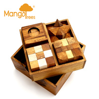 4 Puzzles Deluxe Gift Box Set #1