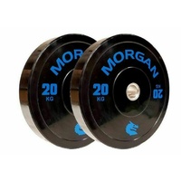 MORGAN 20Kg Olympic Bumper Plates  (Pair)  