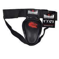 MORGAN Elite Steel MMA Boxing Sparring Groin Guard 