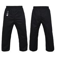 YAMASAKI Pro Black Gi Pants Martial Art/Karate Pants (10Oz)
