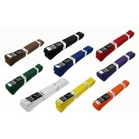 YAMASAKI Deluxe Coloured Martial Arts Belts 