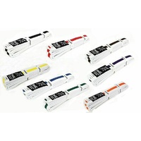 YAMASAKI White Martial Arts Belts (With Coloured Stripe)