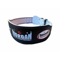 MORGAN Professional 10Cm Wide Leather Weight Lifting Belt
