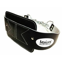 MORGAN 'Platinum' Leather Dipping Weight Belt 