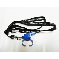 MORGAN Pealess Blaster Whistle + DLX Lanyard