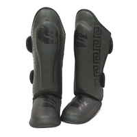 Morgan B2 Bomber Leather Shin & Instep Guards Size M-XL