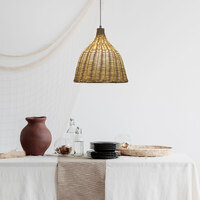 BUKIT Cane Shade Pendant Light