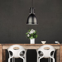 BAY.28 Black Retro Industrial Pendant Light