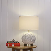 ARIEL Ceramic Decorative Table Lamp with Shade