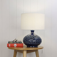 DOUGLAS Ceramic Table Lamp with Shade