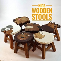 Kids Wooden Stool