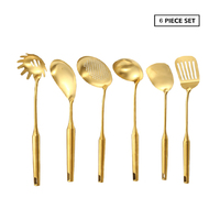 [MANGO TREES] Kitchen Utensils Set 304 Stainless Steel in Gold 