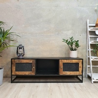 [New Arrival] "Romanoff" Entertainment Unit/TV Stand Rough Mango Wood 120 cm