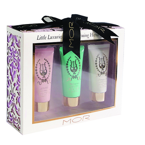 MOR Little Luxuries Heartwarming Hand Cream Trio