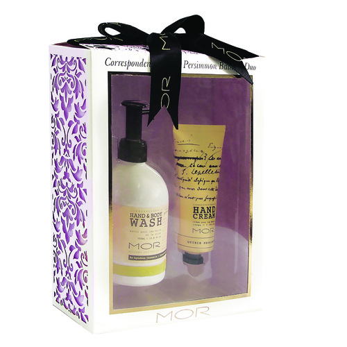 MOR Correspondence Quince Persimmon Bathing Duo