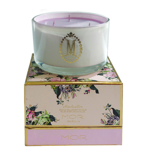 MOR Luxury 3-Wick Candle 600G Marshmallow