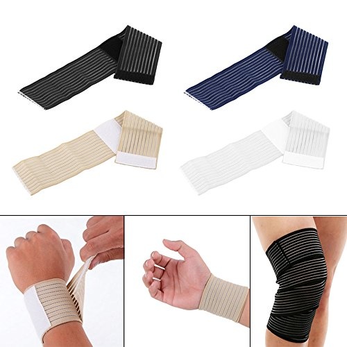 Elastic Bandage Hand Wrist Straps Sport Wristbands Support one pair
