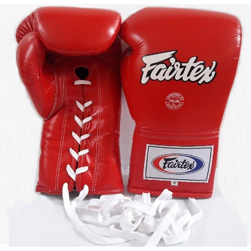 FAIRTEX - Professional Leather/Lace Up Fight Gloves (BGL6)