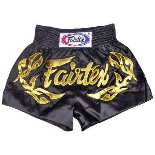 FAIRTEX - Eternal Gold Muay Thai Boxing Shorts (BS0646) [Small]