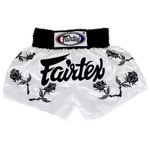 FAIRTEX - Black Roses Muay Thai Boxing Shorts (BS0659) [Small]