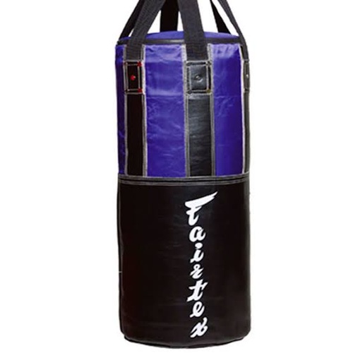 FAIRTEX - 90cm Classic Heavy Bag/Unfilled (HB2) [Black/Blue]