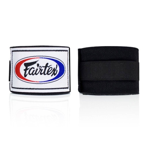 FAIRTEX - Elasticised Hand Wraps (HW2) [180inch/450cm Black]