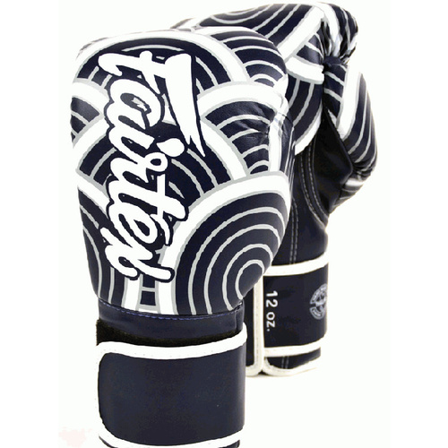 FAIRTEX - Japanese Art - The Wave of Kanagawa Boxing Gloves (BGV14BLU) [10oz]