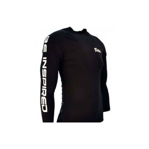 FAIRTEX - Long Sleeve Rash Guard - Black (RG1)