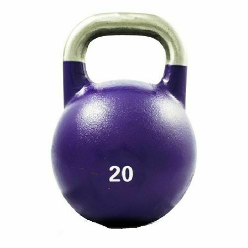 MORGAN Competition Grade Steel Kettlebells Fitness Workout [20Kg (Purple)]