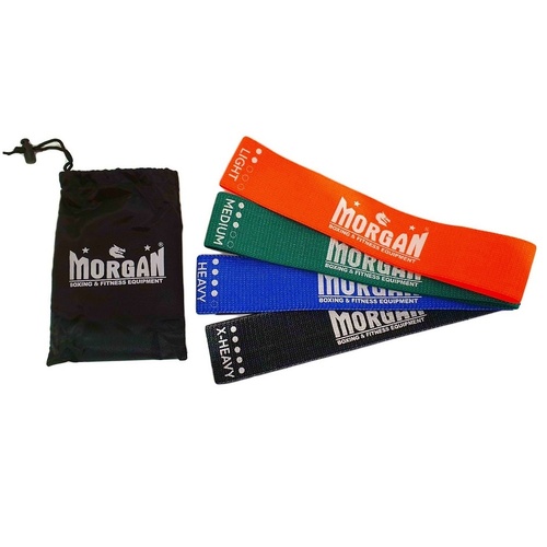 Morgan Micro Knitted Glute Resistance Bands - Set Of 4