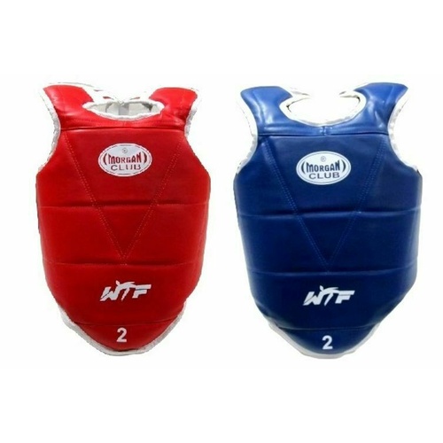 MORGAN MUAY THAI MMA Boxing Training Olympic Reversible Chest Guard