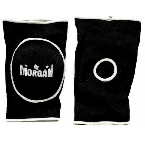 MORGAN Turtle Kickboxing Elbow Knee Guard (Pair)[Jnr (S & M) Black]