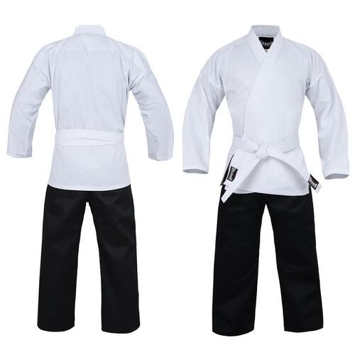 DRAGON Karate Salt & Pepper Uniform  (8Oz)[0]