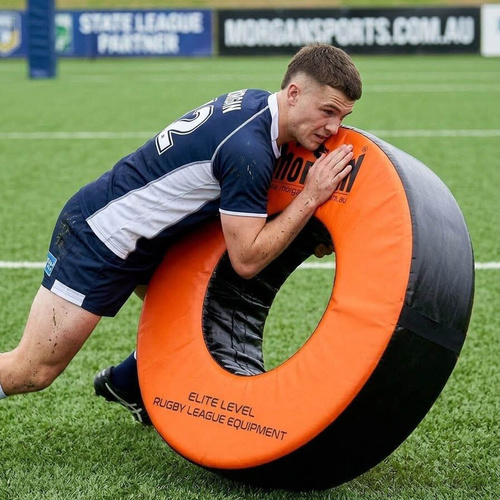 Morgan Elite Tackle Wheel Donut Rugby &amp; AFL Tackle Training